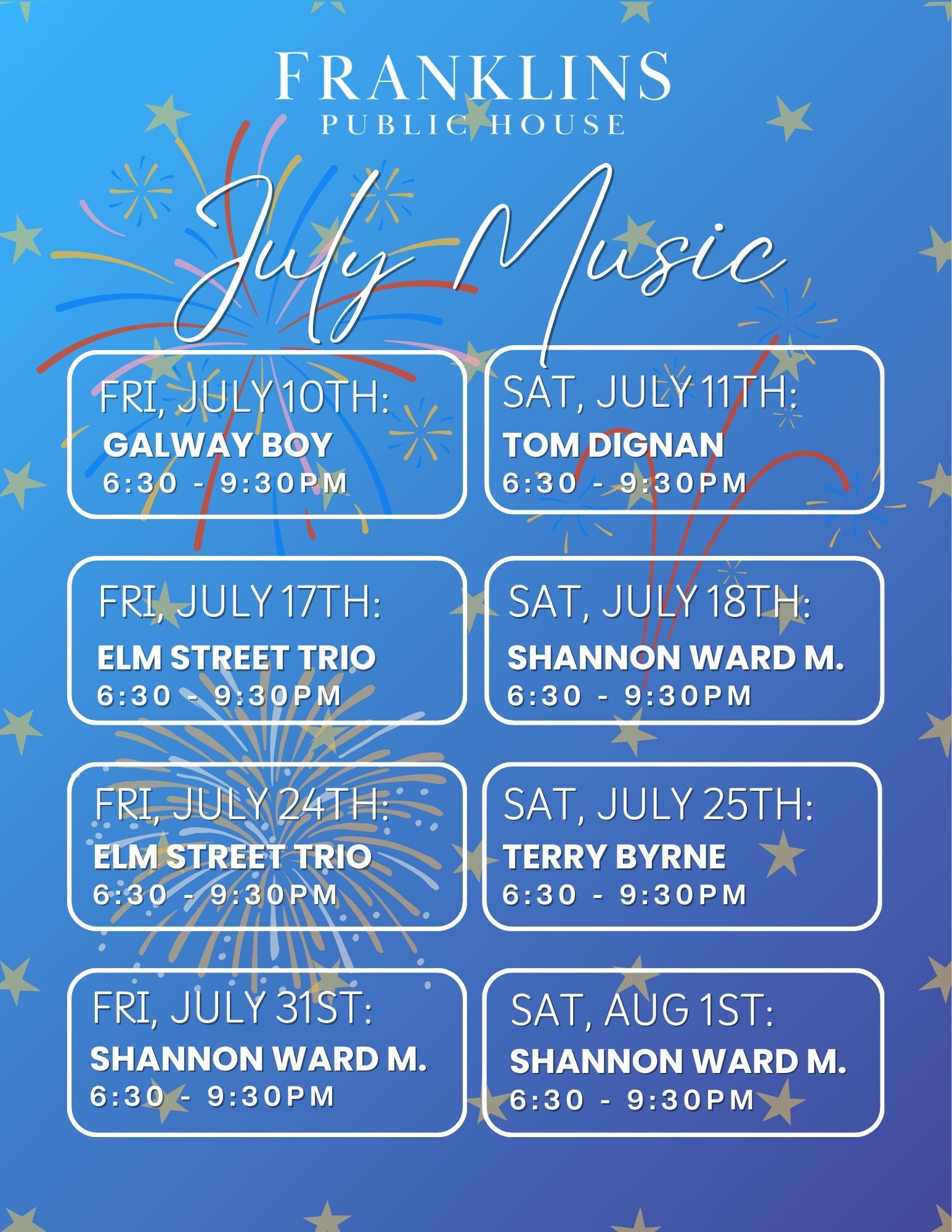 events calendar