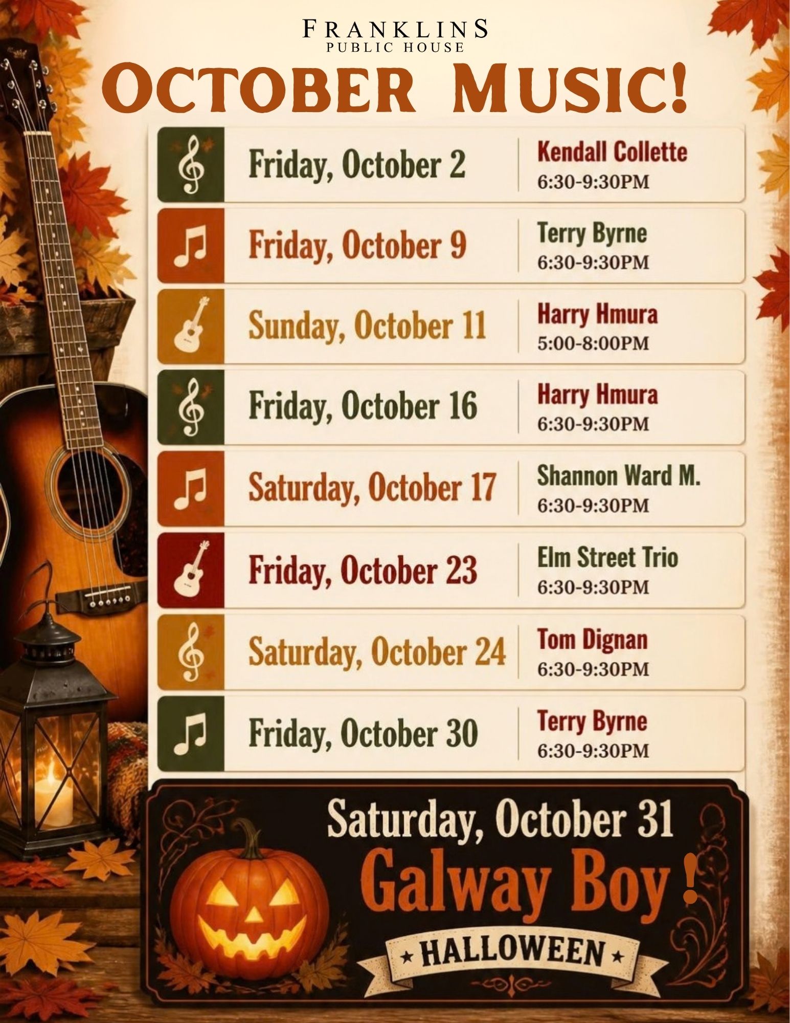 events calendar